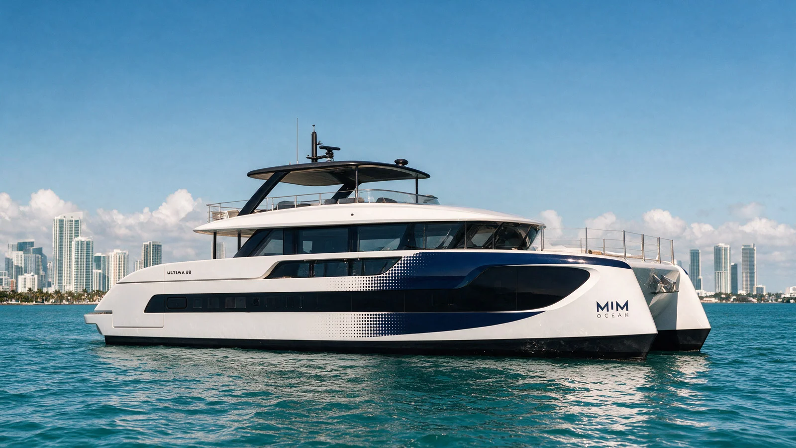 Sunreef Yachts построят 28.4-метровый моторный катамаран Ultima 88 для Лионеля Месси