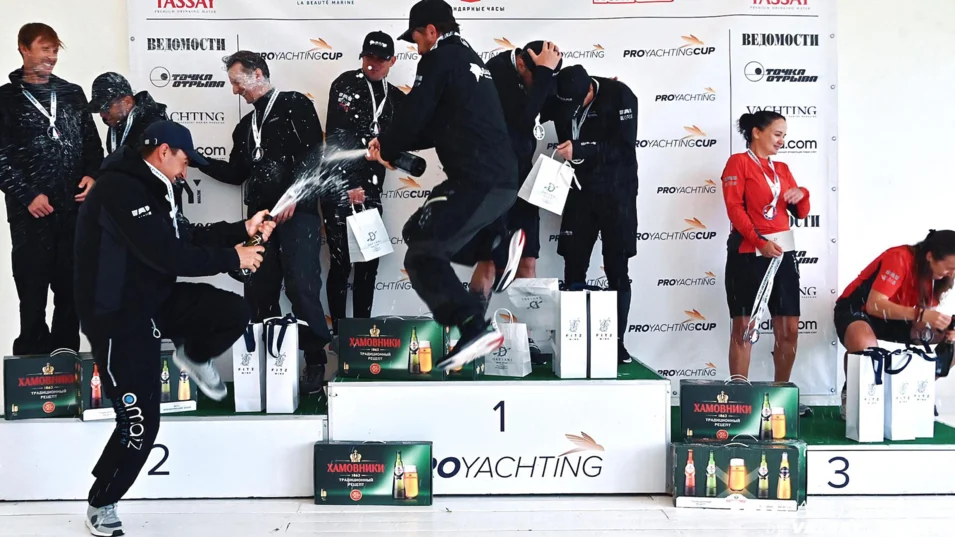 PROyachting Cup 2025's first stage award ceremony