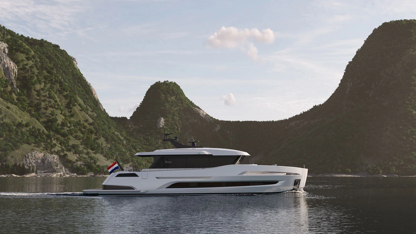 The owner of the first X-65 has plans to cruise Northern European waters and the Norwegian fjords