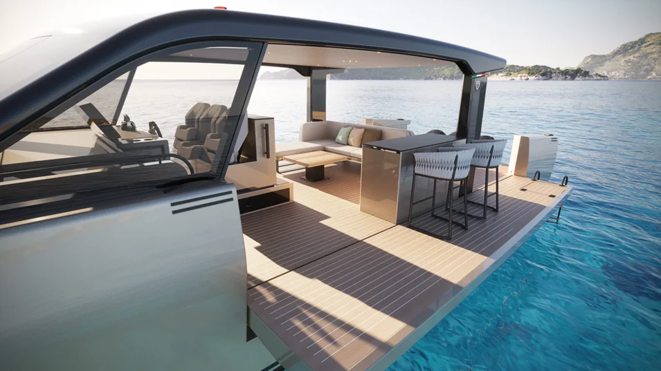 The Forte 47's layout is most flexible