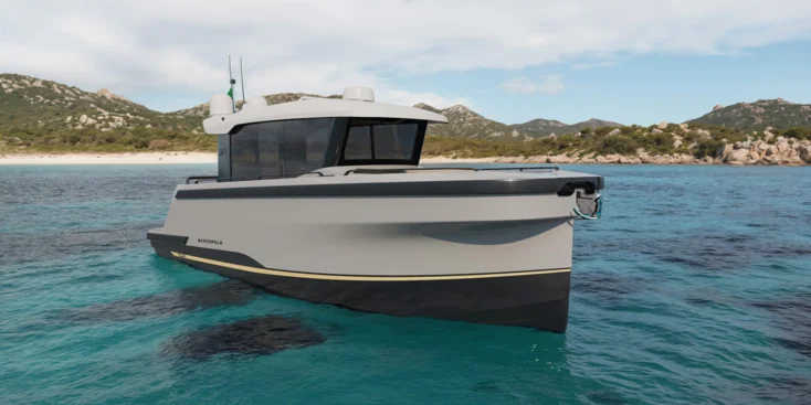 The new brand, Marcopolo Adventure Yachts, will make its debut with two models: the MP10 and the MP12
