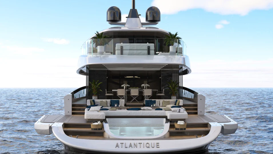  نادي الشاطئ مع حمام السباحة على Columbus Atlantique 43