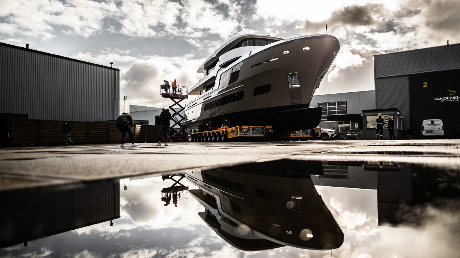 Lady Lene motor yacht at Van der Valk facility