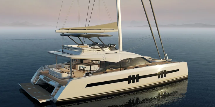 Длина Oyster C60 составляет 19.42 м, а ширина – 9.35 м