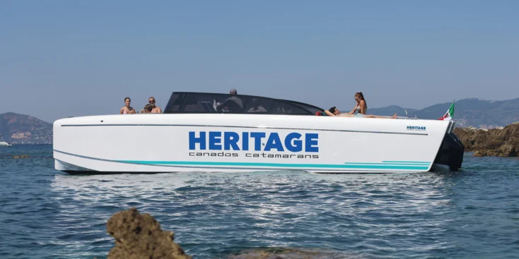 The Canados Heritage 36 can be used both as a superyacht tender and as a high-end dayboat