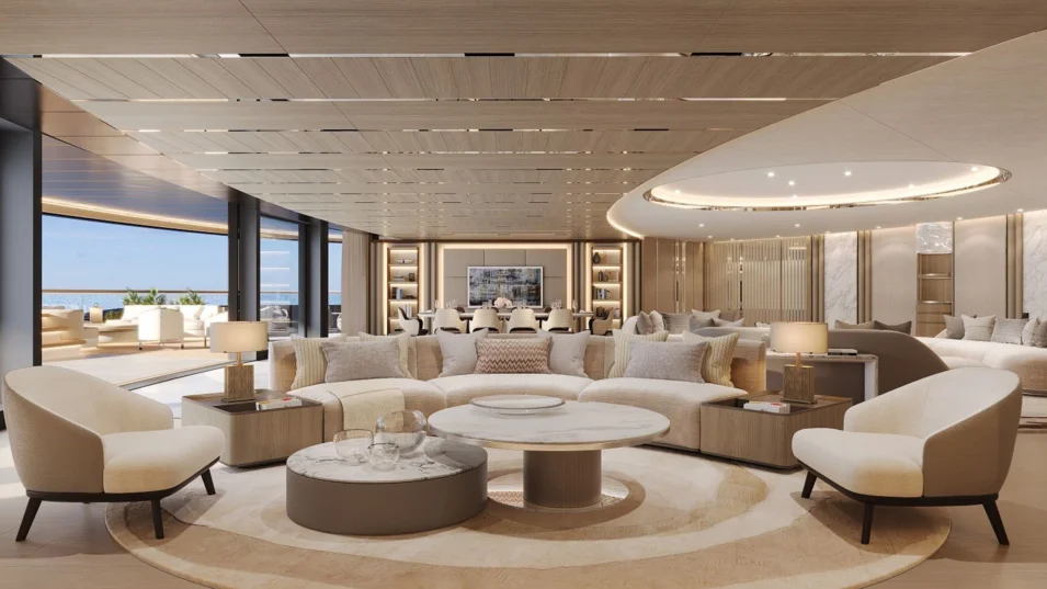 Penthouse interior on deck ten