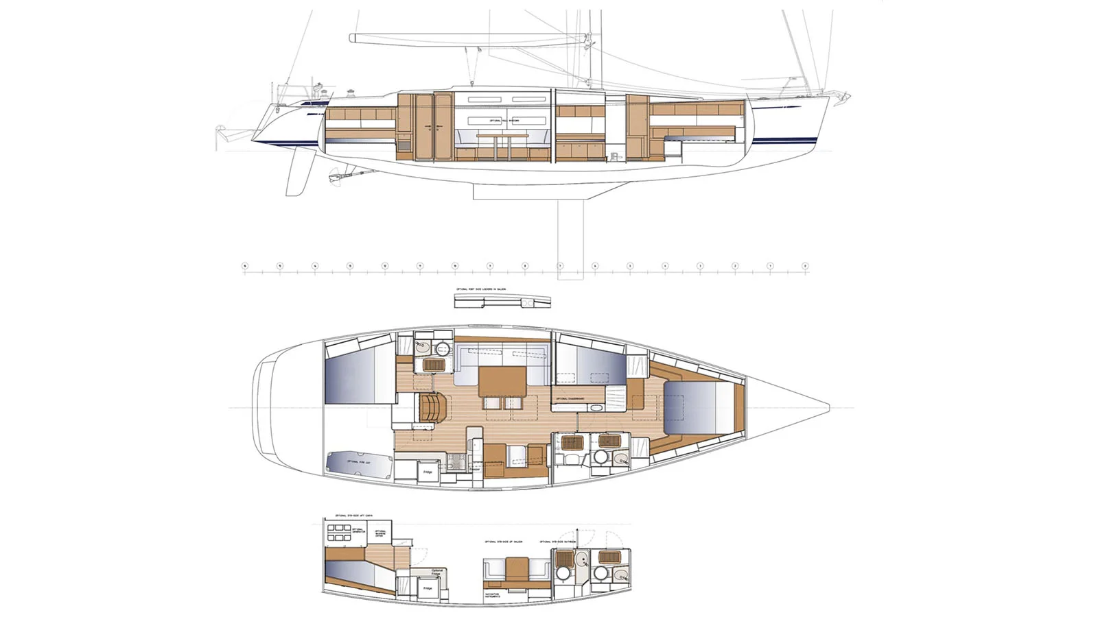 Dagger board keel option