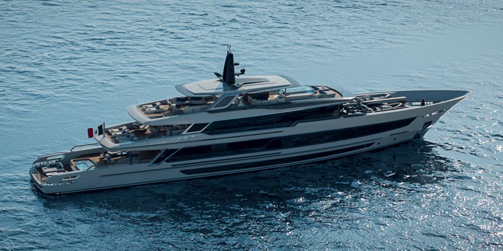 The first Baglietto T54 hull is scheduled for delivery in 2027