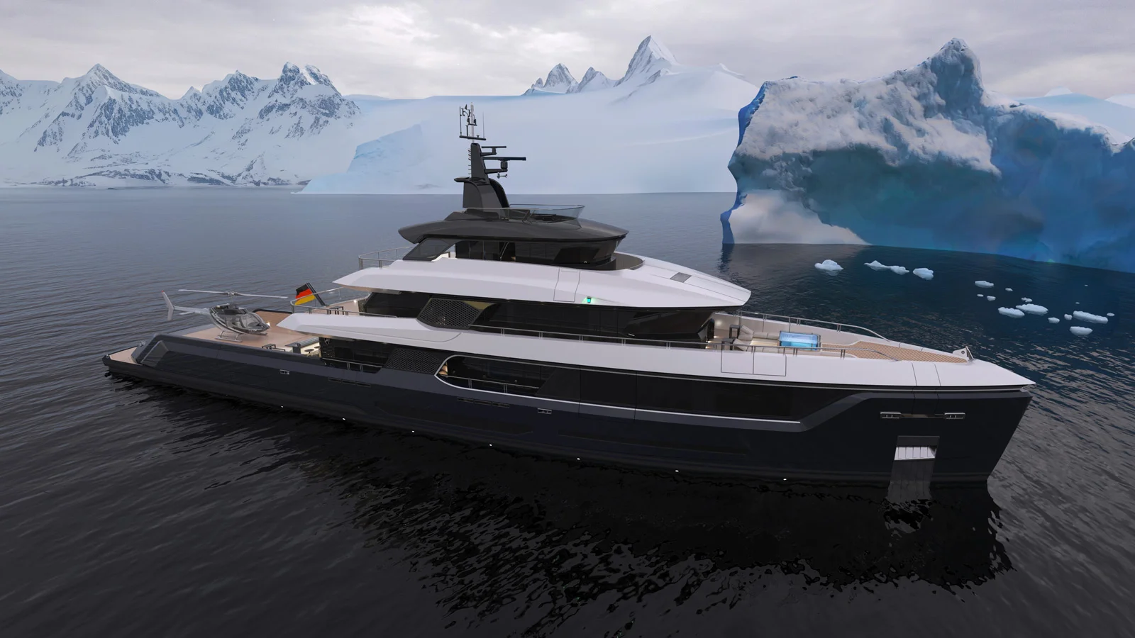 The B-50 represents a new generation of explorers that will be produced under Bandido Yachts brand