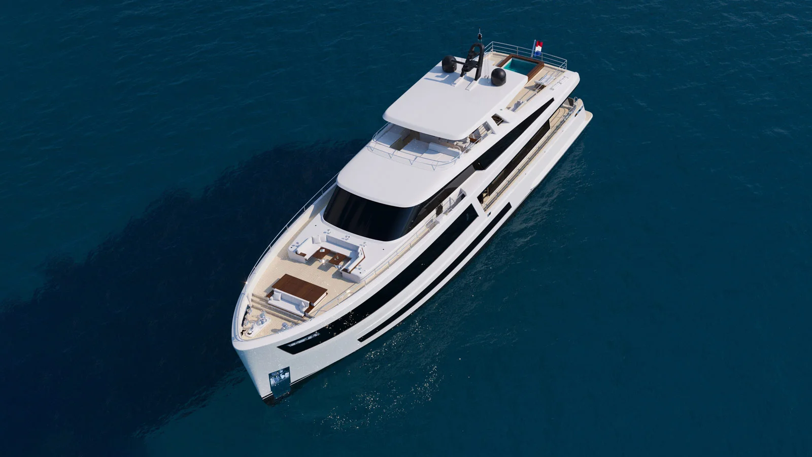 The Jangada's design is owed to Nick Top Design and Guido de Groot Design