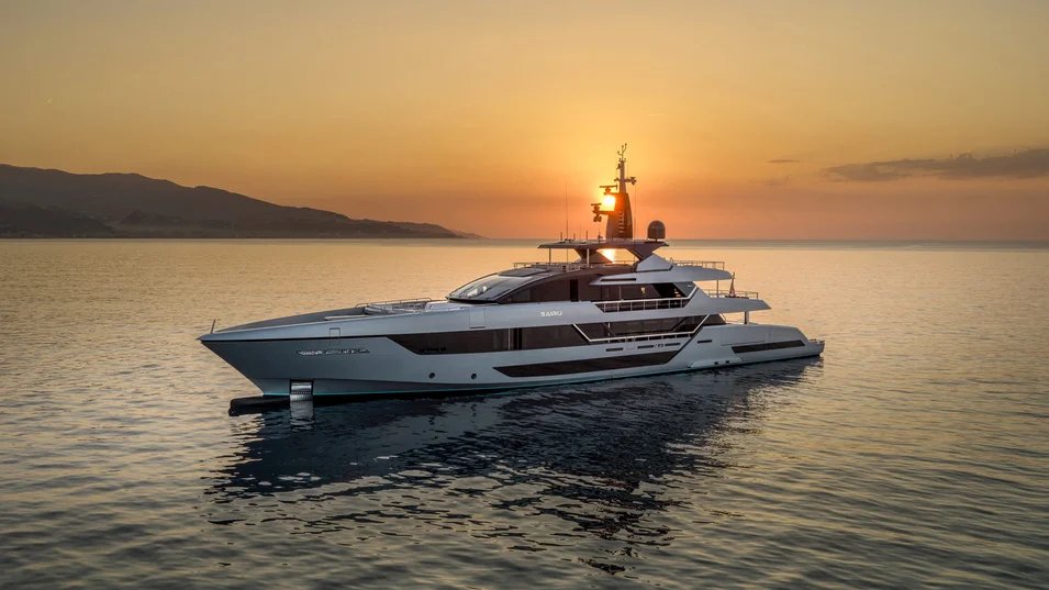 Экстерьер Riva 54Metri Sairu создавался верфью совместно со студией Officina Italiana Design