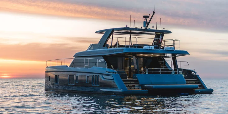 60 Sunreef Power Eco motor catamaran