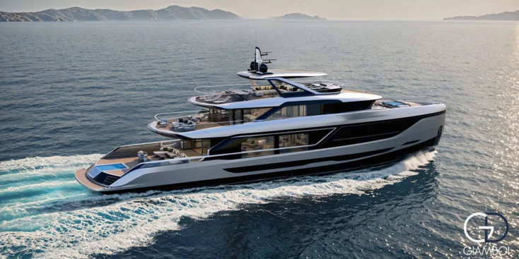 Tureddi Azzura hulls will be built in steel and aluminium