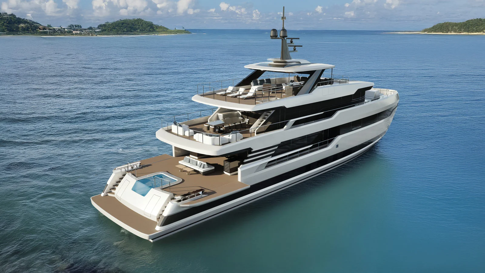Cantieri di Pisa Custom 40 сможет разместить до 12 гостей