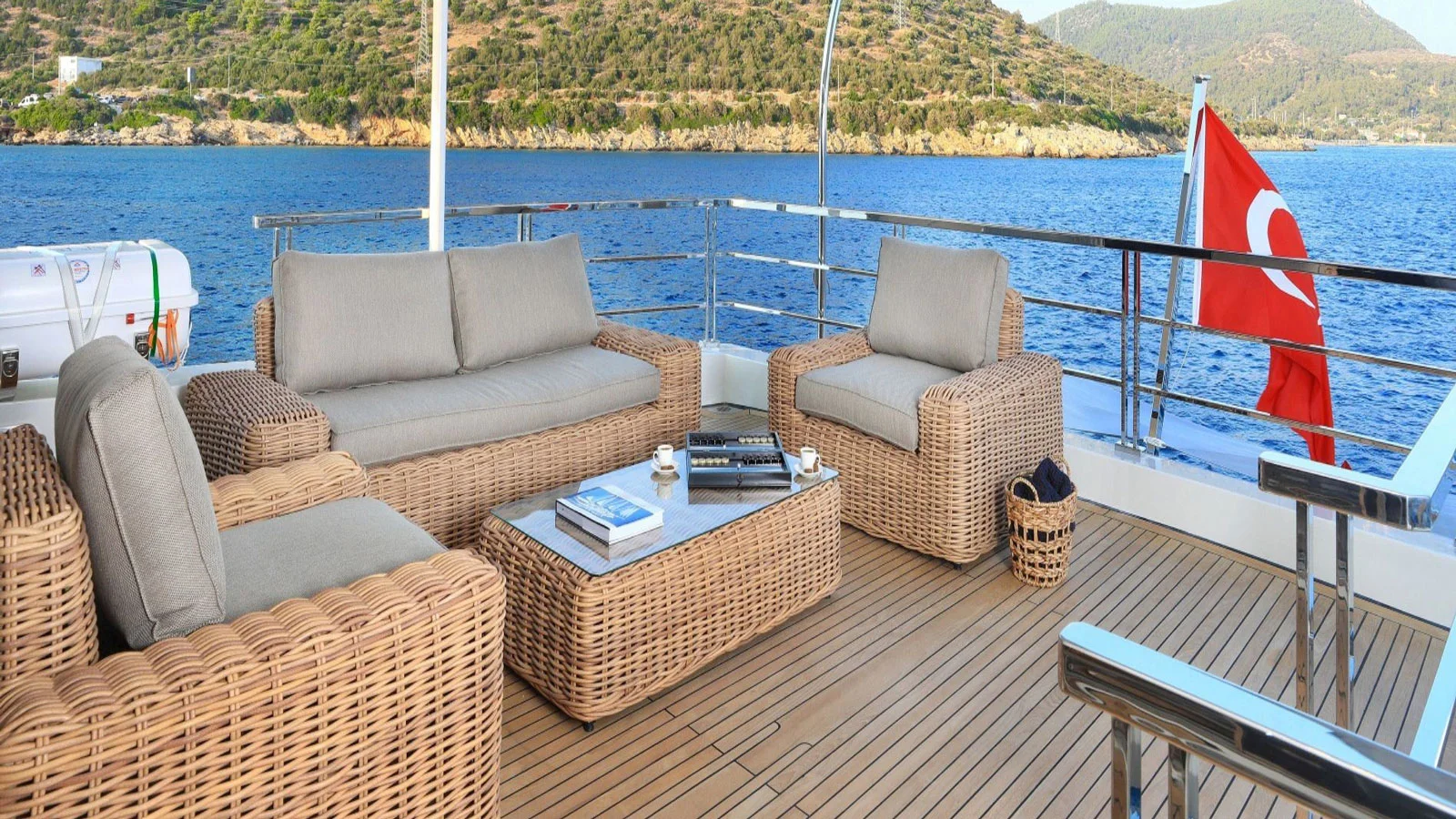 Lounge on the upper deck