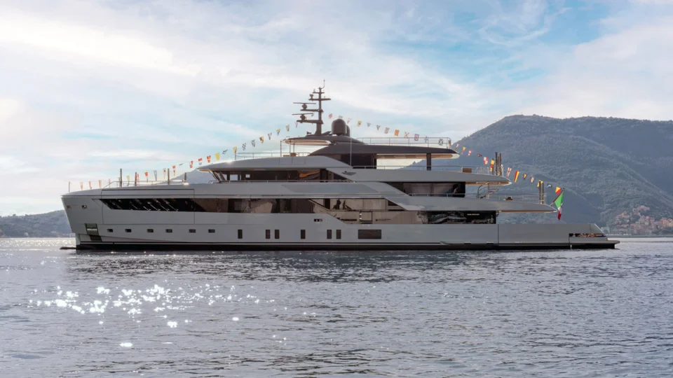 Launch of the second 50Steel unit by Italian Sanlorenzo