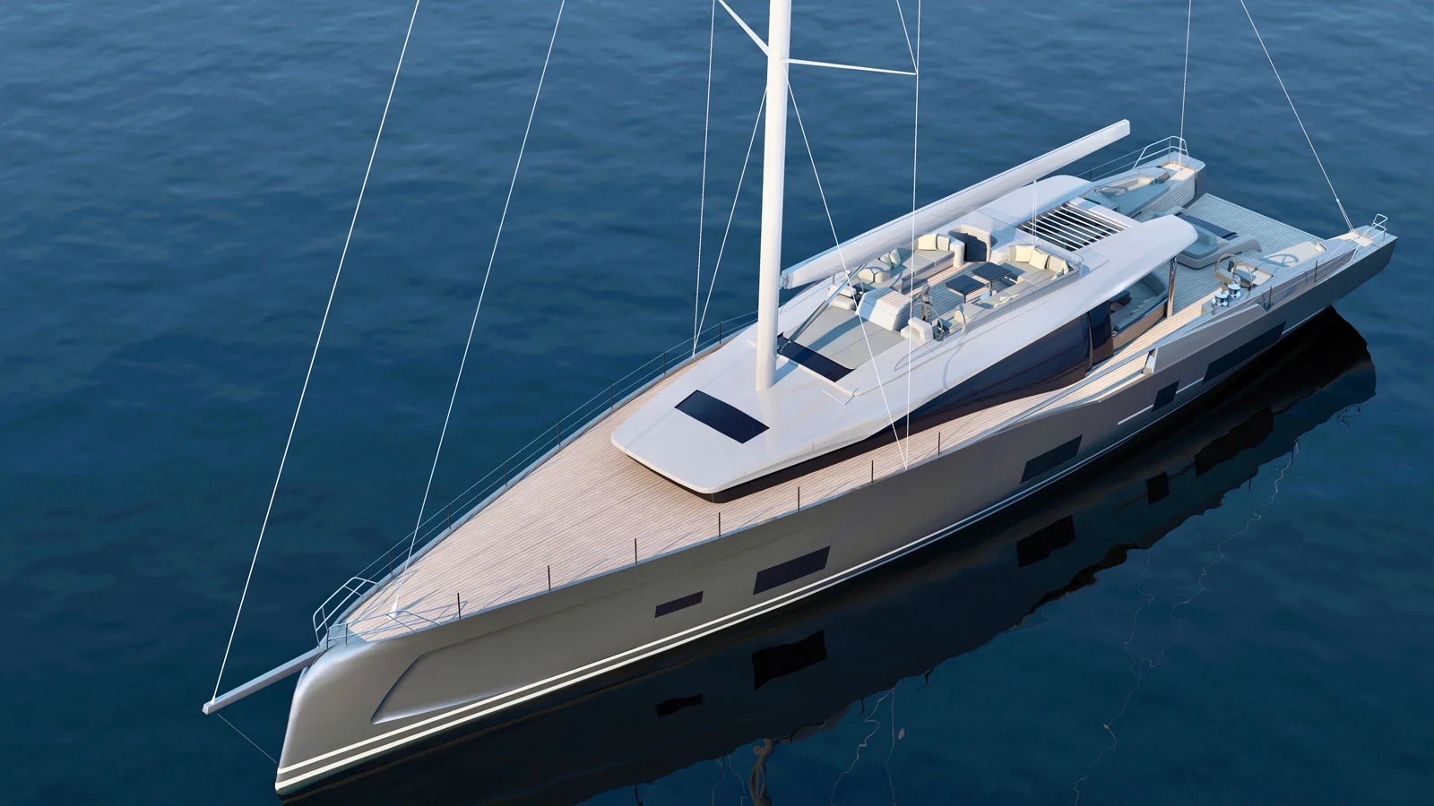 This 42-metre flybridge project is currently known as the C140