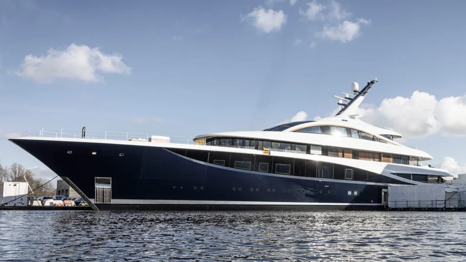 Feadship Project 714 is powered by hybrid diesel-electric propulsion system