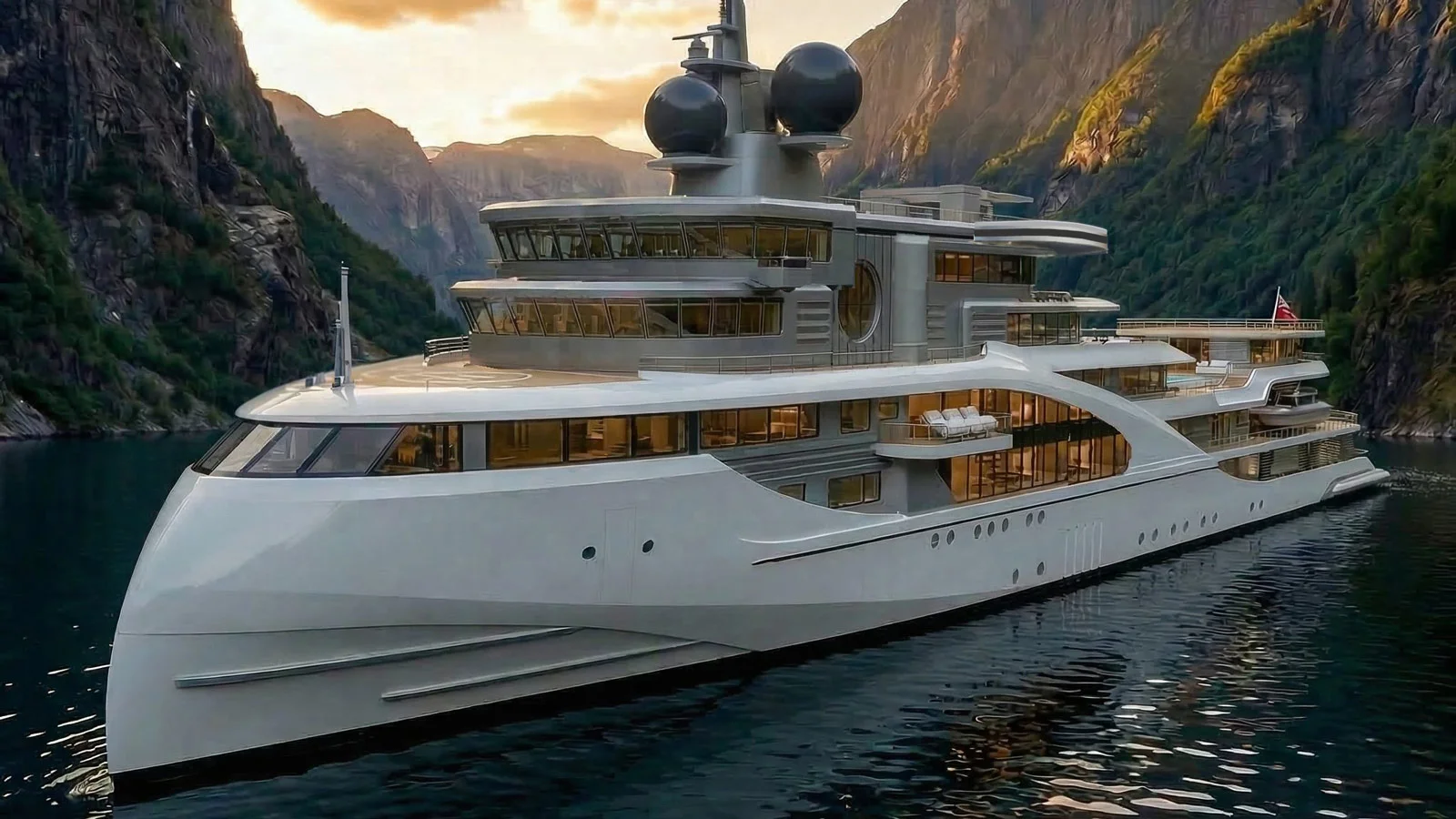 Инверсный нос Palladino Yacht Design Wild One с эффектным остеклением по периметру