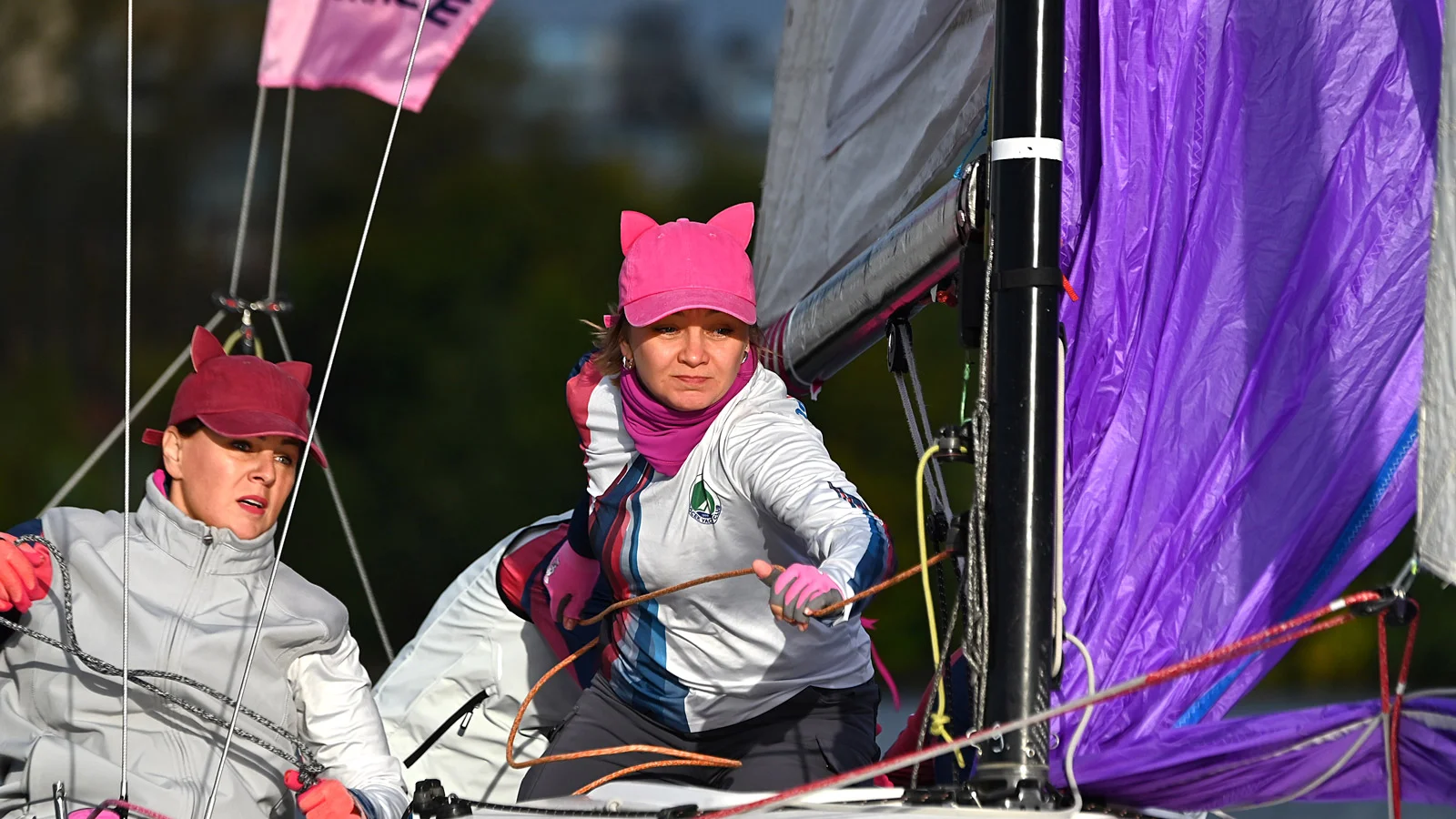 12 сентября в Москве прошла регата для девушек Lady’s Race