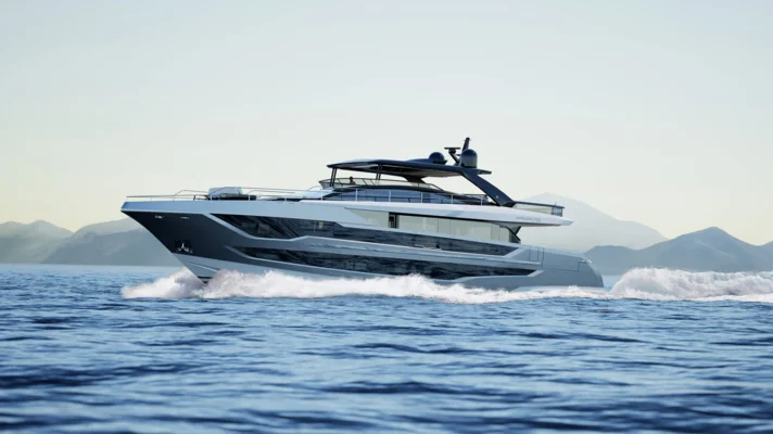 Флагман Pearl 100 Hybrid станет еще и первой гибридной яхтой верфи