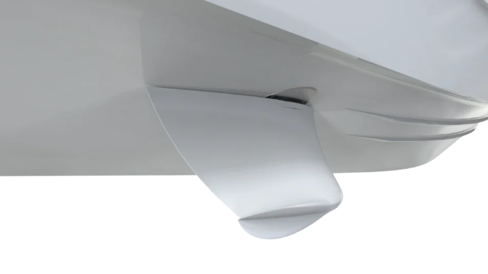 Fin stabilisers are widely used for medium and large yachts