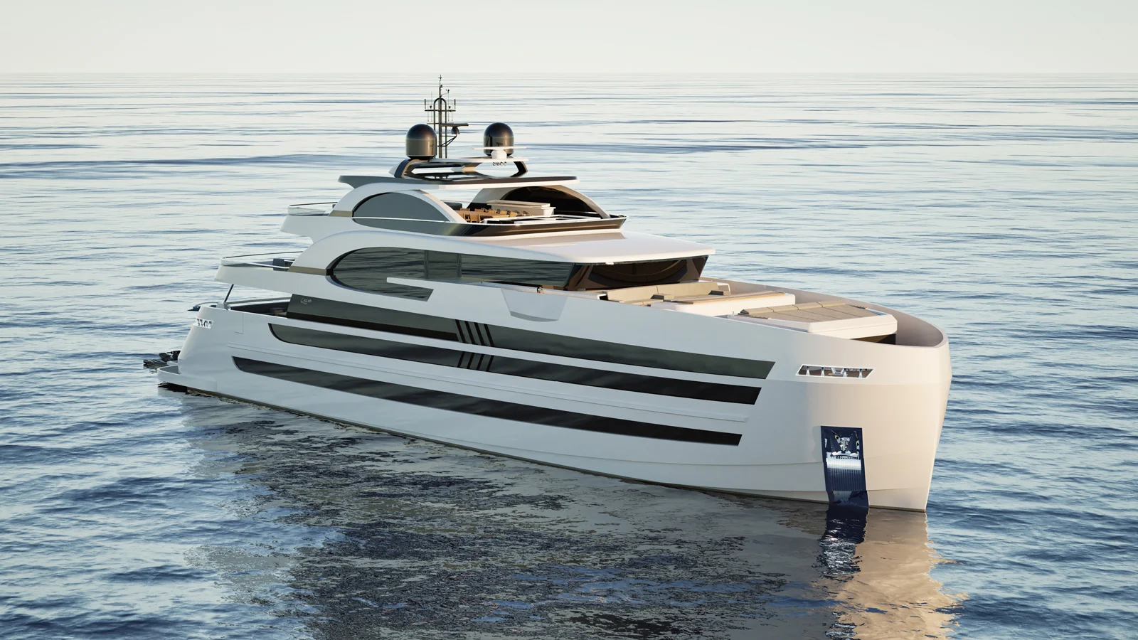 Lazzara UHV 150. Lazzara Yachts builds its yachts at two production sites: one in Florida (Tampa) and the other one in Turkey (Antalya)