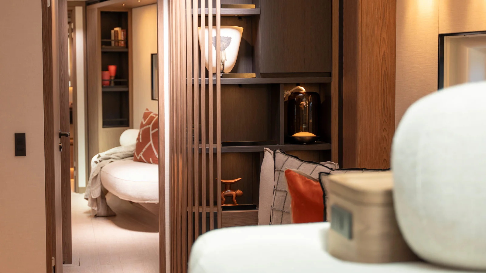 Inside the Southern Wind Kalantis, there's "a soft, flowing environment where every surface feels intentional and alive"