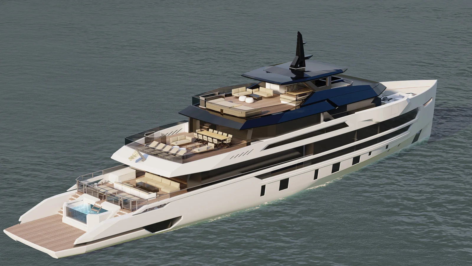 The launch of the shipyard’s new flagship has been scheduled for 2026