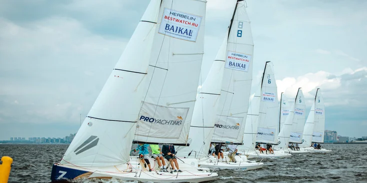 Третий этап Летнего Кубка J/70 прошел в в Санкт-Петербурге