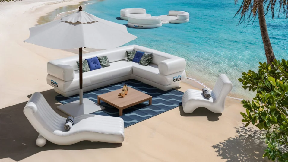 Inflatable Corner Sofa