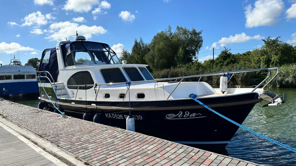 Recently launched 11.95-metre Ada (Courage 39 АС) with an aft cabin