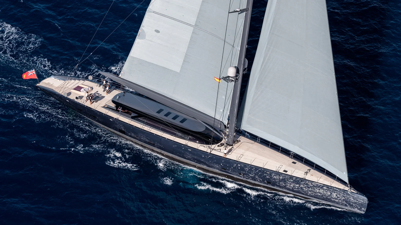 58-meter sailing superyacht Ngoni