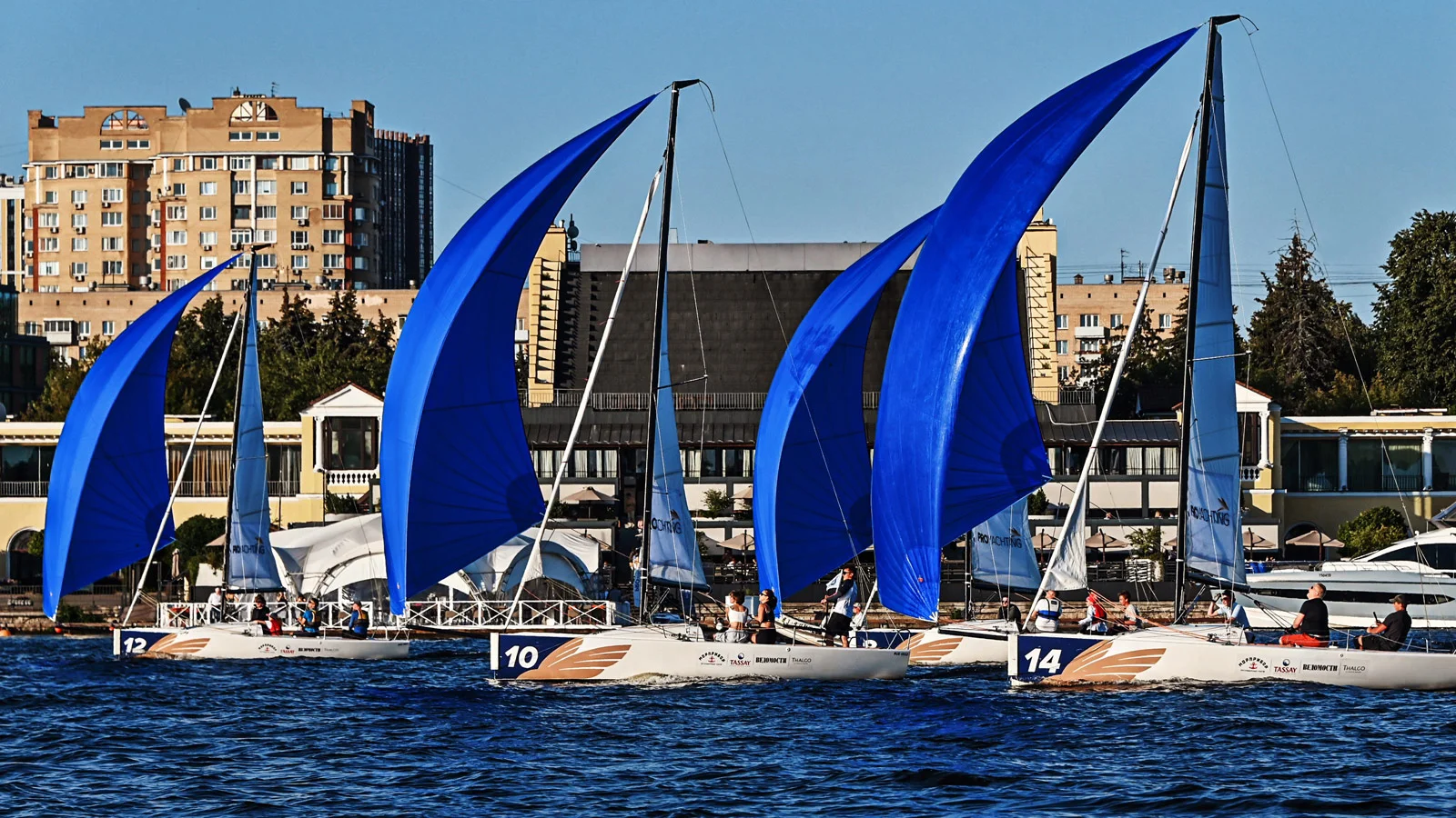 The first J/70 Moscow Championship will be held at Vodny Stadium