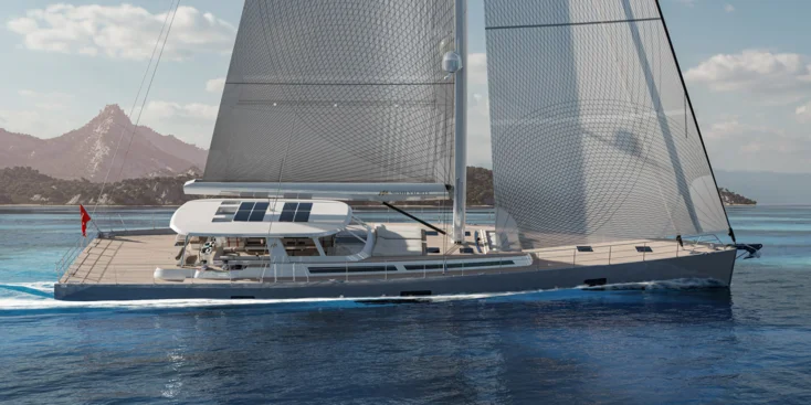 Mishi 102 sailing superyacht