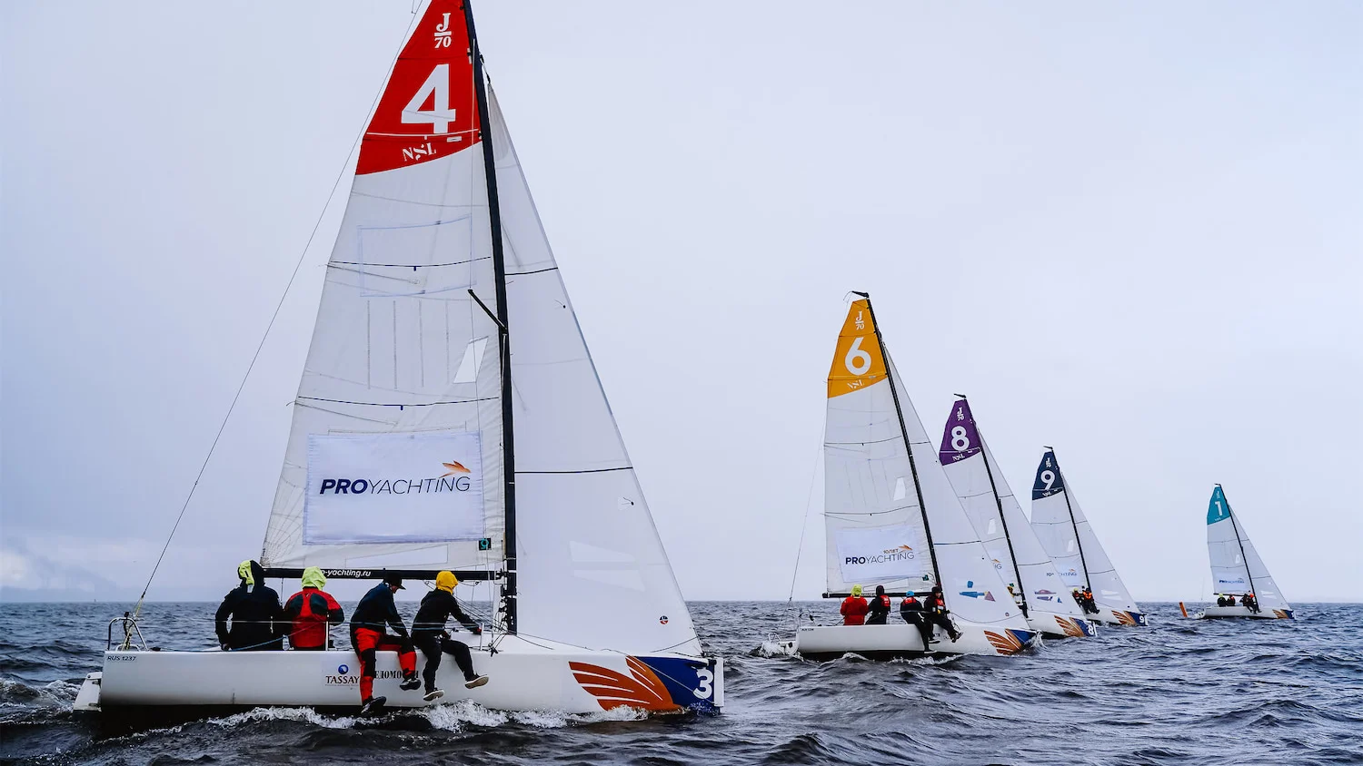 Final stage of St. Petersburg Cup in the J/70 class