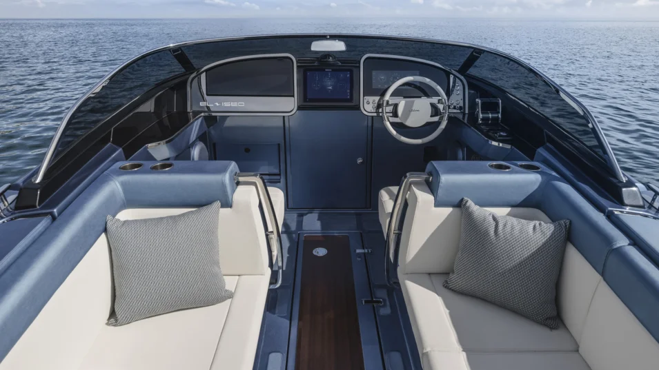 Riva made an emphasis on the safety systems on board the El-Iseo