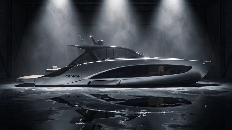 Представлен проект 12-метровой скоростной яхты Ginom 1200 Cabin