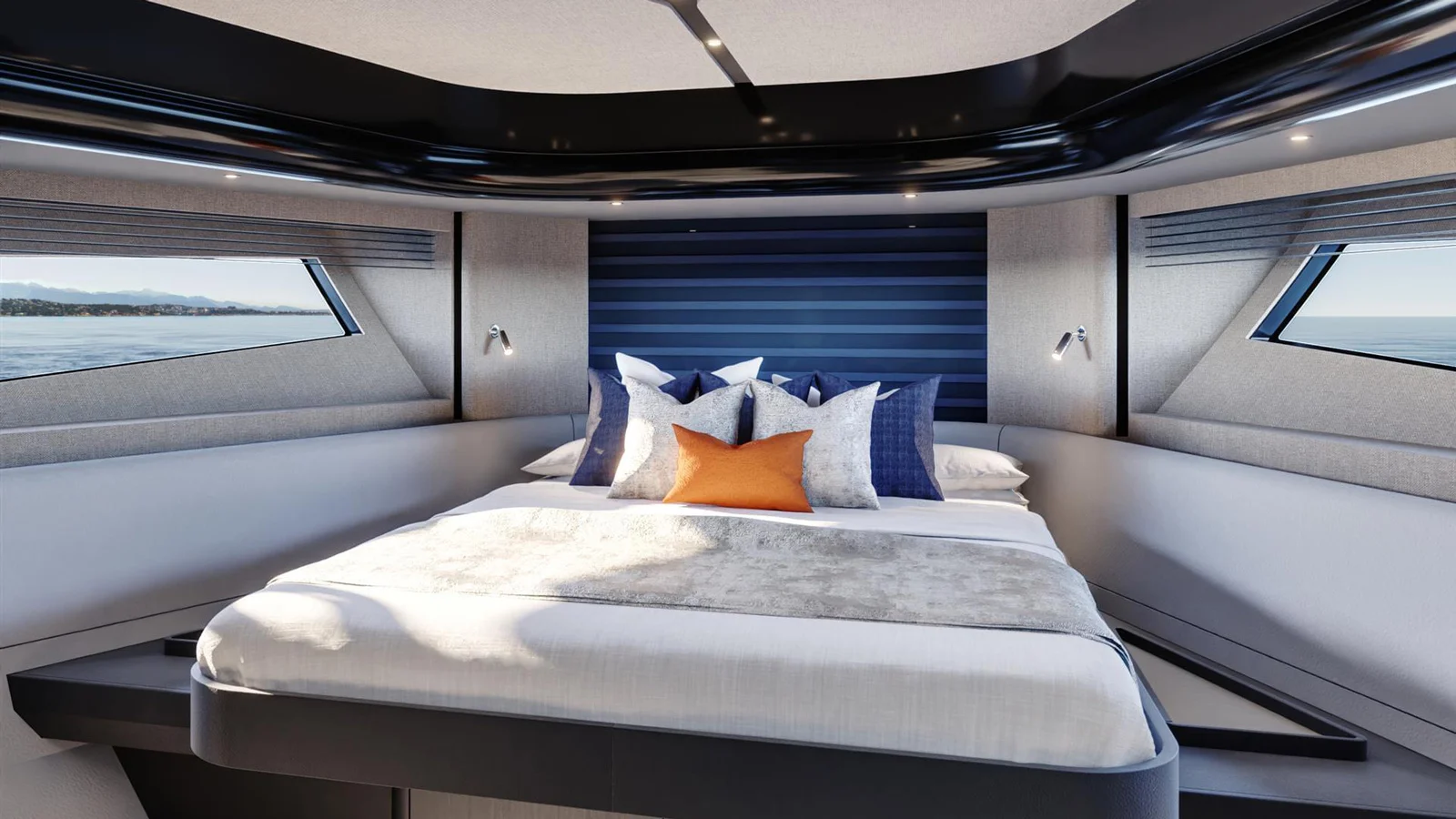 VIP cabin on the lower deck