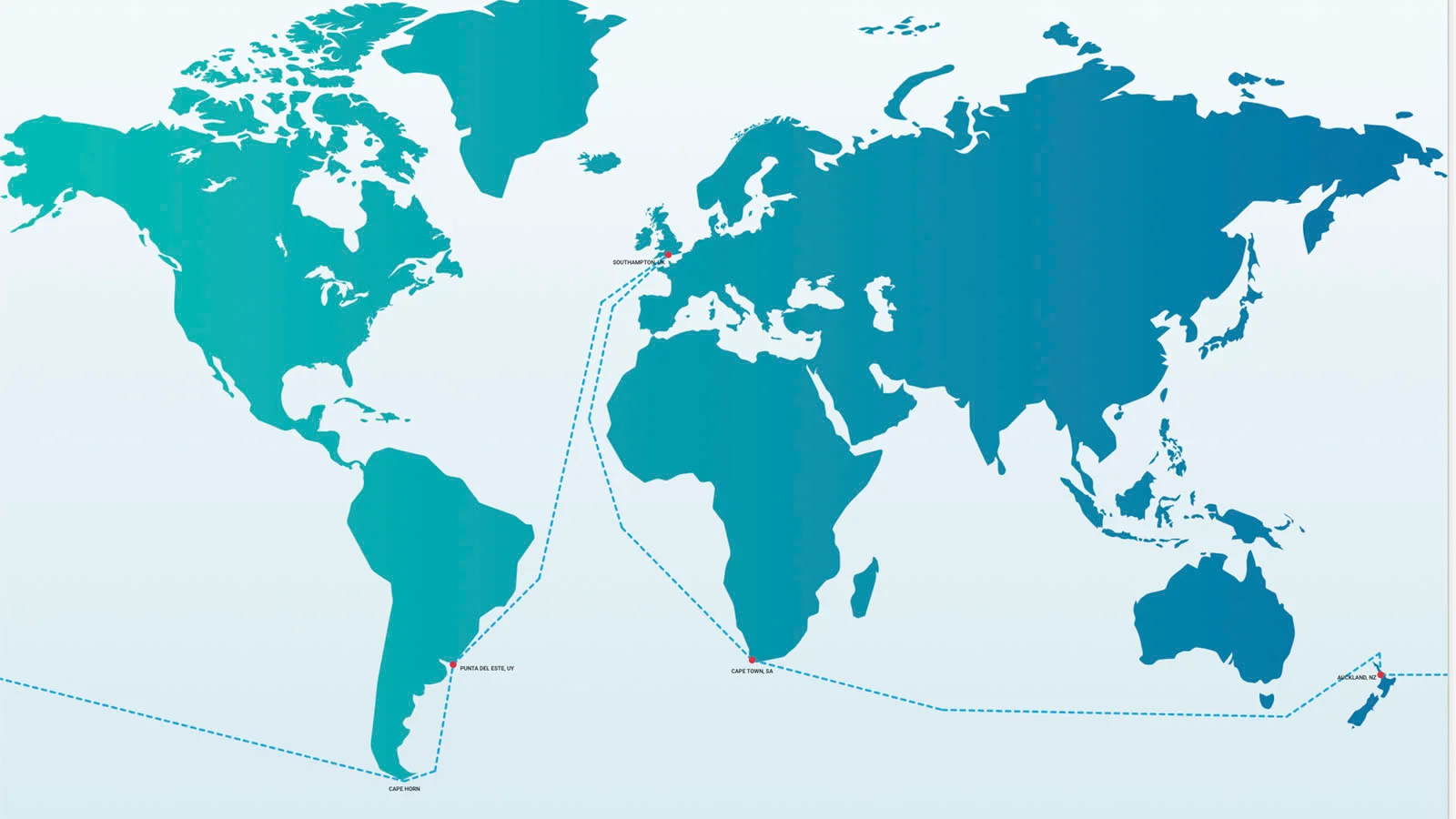 Ocean Globe Race route