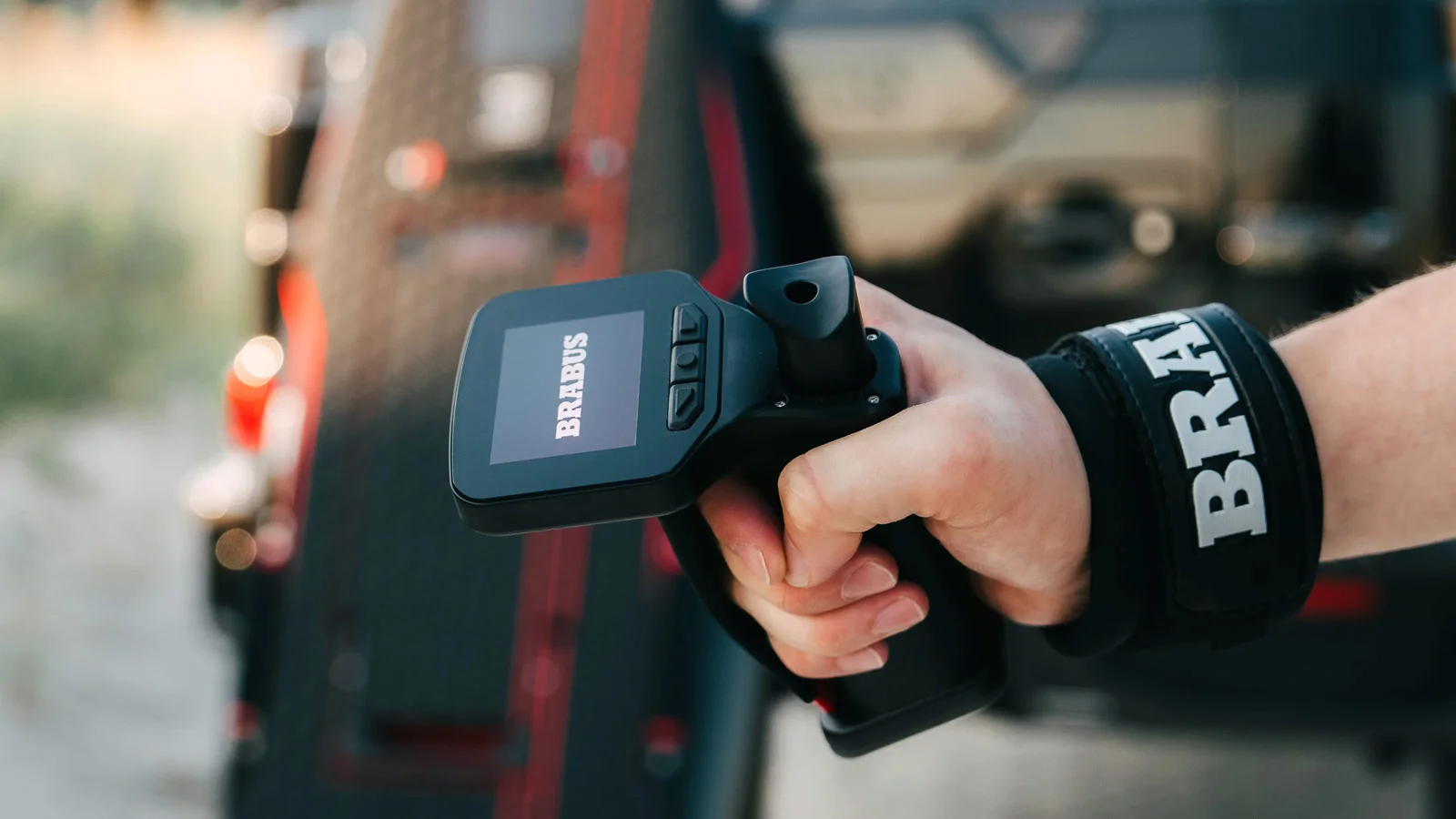 Brabus & Awake Shadow Explore Jetboard's wireless remote control