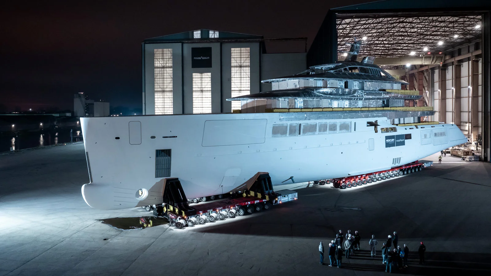 With a length of 80 m and a beam of 13.8 m, Project Y729's internal volume is 2,600 GT