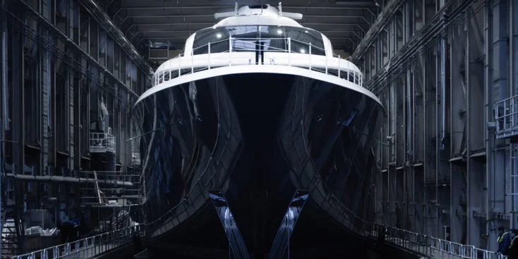 Dutch Feadship yard has launched the 79.95-metre Project 714