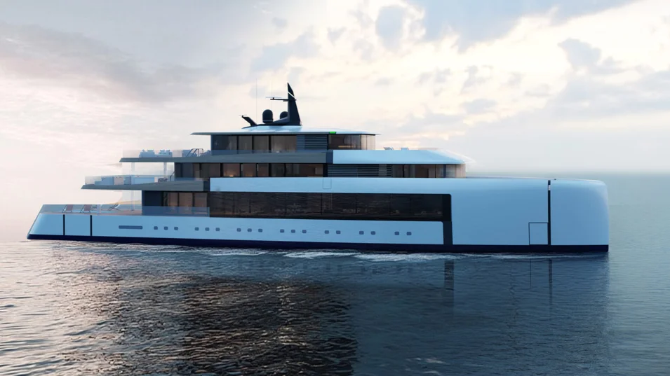 Concepthull Luminea создатели описывают как «архитектуру на воде»
