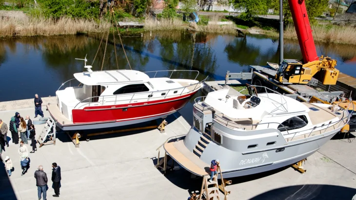 Ushakov shipyards launch Courage 35 OC and Courage 39 AC