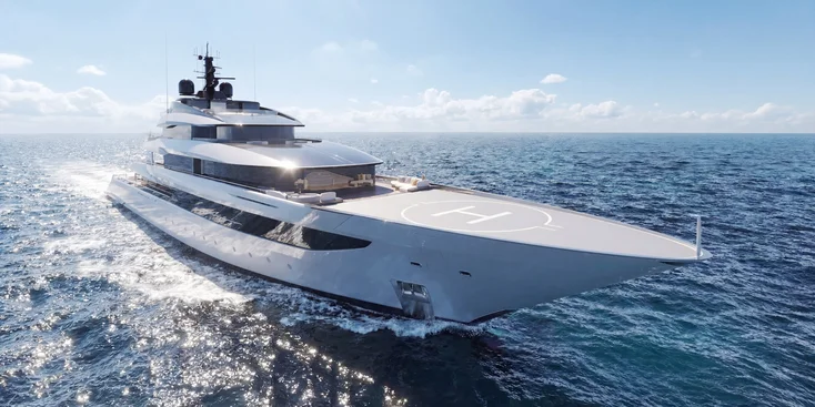 ISA Essence 82М - третий проект в Large Yacht Collection от итальянской верфи ISA Yachts