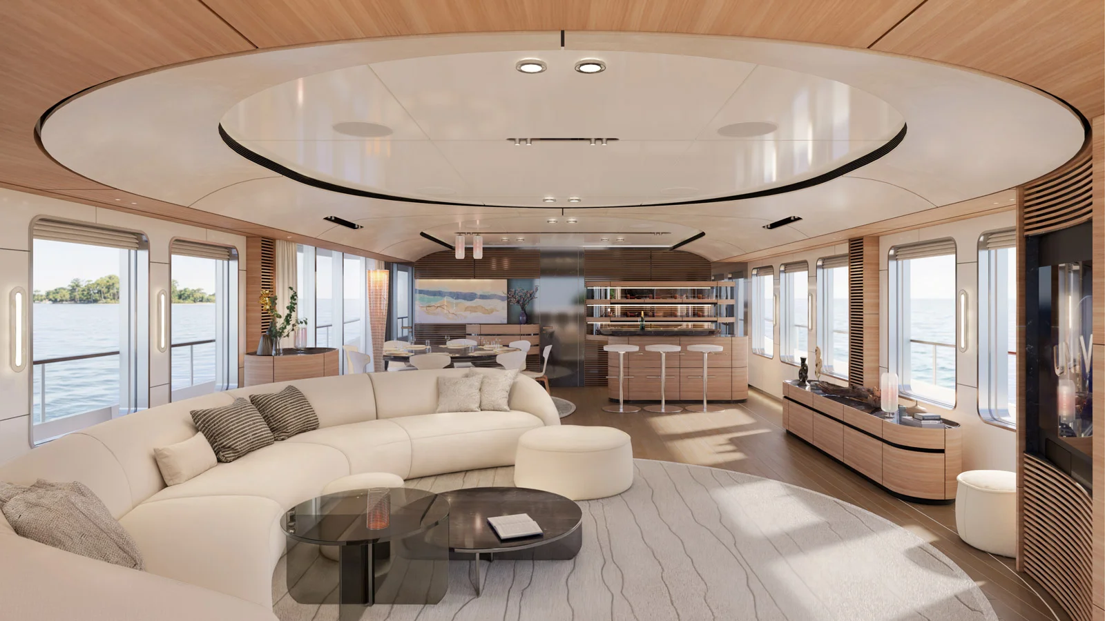 Оформление салона от студии Vallicelli Design