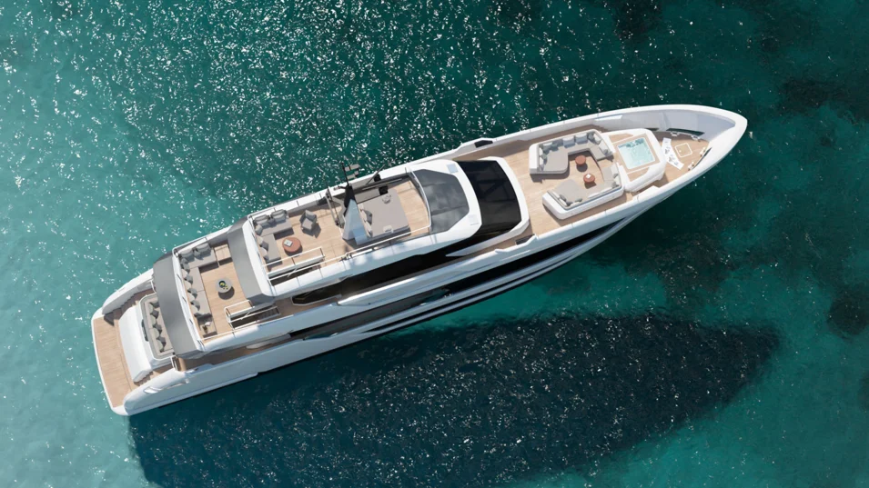 Custom Line Saetta 128 – крупнейшая для верфи модель с глиссирующим корпусом