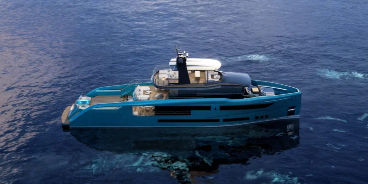 34-метровая SUY110 – младшая модель в линейке Sport Utility Yacht итальянской верфи Antonini Navi