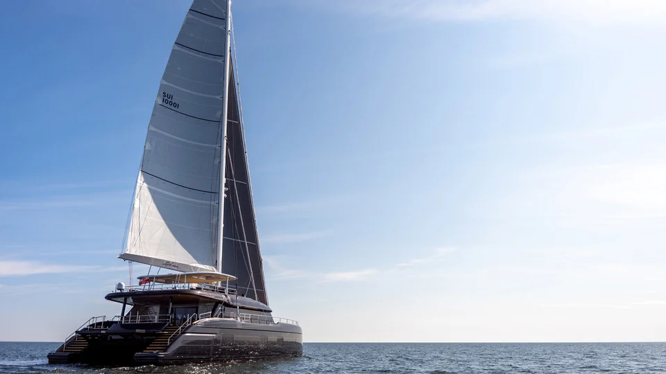 The first Sunreef 100 Eco Ipharra was christened Ipharra